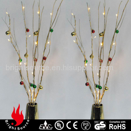 Christmas Golden Branch Lighting