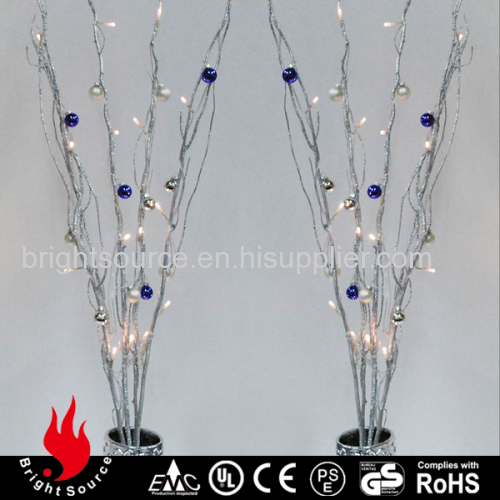 Christmas Silver Branch Led