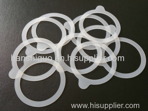 food grade translucent silicone weck ring silicone weck gasket silicone weck seal postcured without smell