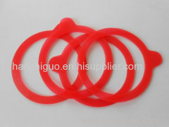 food grade translucent silicone weck ring silicone weck gasket silicone weck seal postcured without smell