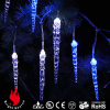 20L acrylic icicle curtain blue and white LED string decorative lights