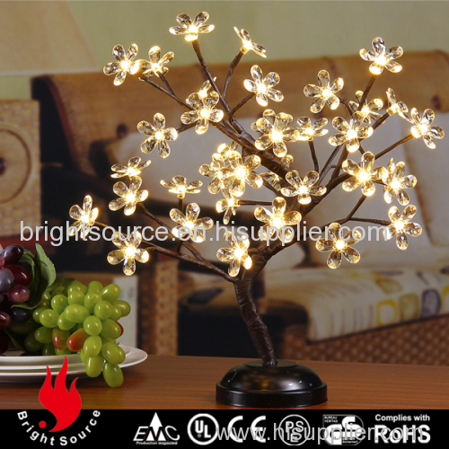 B/O-6V-36L acrylic blossom bonsai tree lights