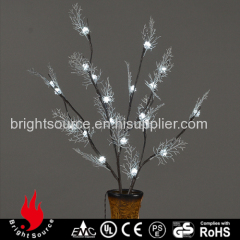 Glitter Leaves Branch Lighting