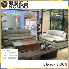 European style modern simple sofa set design leather sofa AA070