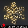 various color led snowflake