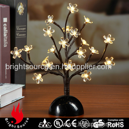 Lighting cherry table bonsai