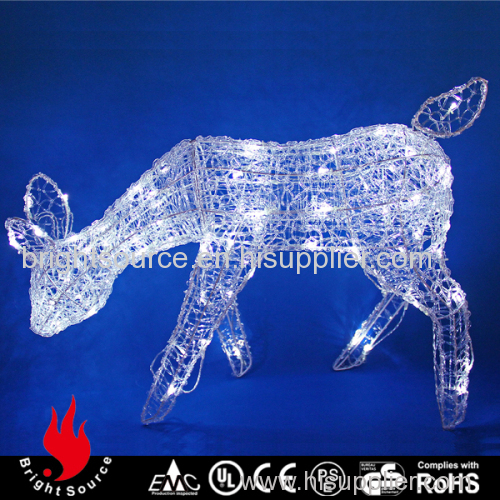 female deer christmas lights