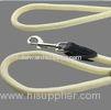 2.66m genuine round leather harness lead leash lightweight for dog