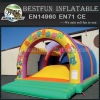 Inflatable soft dome to bounce and jump children