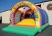 Soft mountain inflatable bouncer