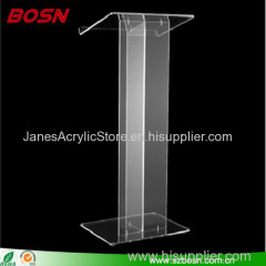 Detachable Acrylic Lectern with Aluminum stands