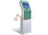 Money Transfer Interactive Touch Screen Kiosk Information System OEM