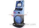 Financial Banking Multifunction Kiosk , Passbook Printing Kiosk Custom Made