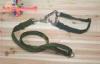 Nylon And Chain Martingale Choke Dog Training Collar Matching With Leash