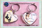 Coin Holder Photo Frame Crystal Acrylic Keychain Gift For Lovers