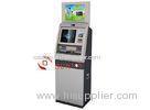 Auto Cash Teller Machines Dual Screen Kiosk Touch Screen Monitor 19 inch