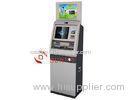 Auto Cash Teller Machines Dual Screen Kiosk Touch Screen Monitor 19 inch