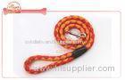 Pliable Braided Nylon Rope Training Dog Leash With Sturdy Snap Hook In Double Color
