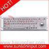 Custom Metal Vending Machine Keyboard IP54 Dynamic with Tracker Balls