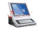 User Friendly Wall Mount Desktop Kiosk With Touch Screen Steel Enclosure