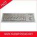 Industrial Metal Keyboard , Stainless Steel Keyboard With Trackball