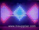 RGB full color Fireproof indoor LED video curtain light for stage / wedding party 3*4m