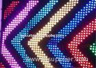 Flexible indoor 3 * 4m LED Video Curtain , Festival Celebration Flexible LED Display