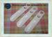 White Luxury hotel plastic mini shoe horn Customized logo maintain health tool