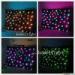 Shinning RGB Tricolor LED Curtain Light With DMX Controller , Twinkling RGB Star Curatin