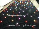 3m * 4m Twinkling RGB Tri LED Star Cloth Curtain For Wedding / Party / Live Show