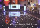 Acrylic White DMX Twinkling Starlit LED Wedding Dance Floor With Sound Active / Automatic / Allon P