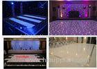 High Brightness Single LED White Starlit Dance Floor For Party / Concert