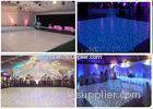 Wireless Full Color Acrylic Starlit Twinkling Dance Floor LED Lights for TV Studio / Theater