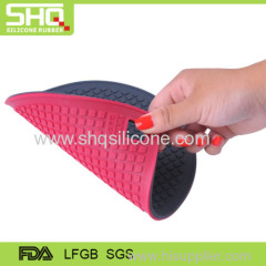 Water drop shape silicone mat