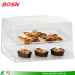 Acrylic bakery case display