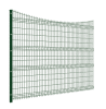 Ral 6005 powder coated Nylofor welded wire panel fencing factory/Professional Manufacturer Of 3D Curvy Welded Wire Fence