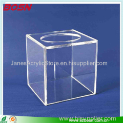 Acrylic Donation Box Plexiglass Ballot Box Lucite Collection Box