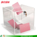 Plexiglass Ballot Box Lucite Collection Box
