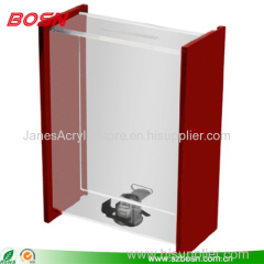 Acrylic Donation Box Plexiglass Ballot Box Lucite Collection Box