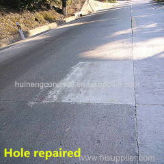 how to repair hole in concrete foundation