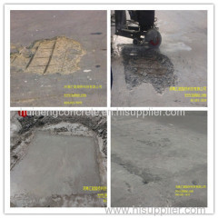 how to repair hole in concrete foundation