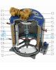 High Quality Seawater Flake Ice Machine 3tons