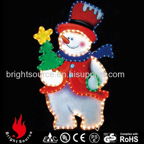 Snowman Outdoor Led Rope Lights