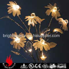 b/o-4.5V-12L Chrysanthemum Flower Led Branch