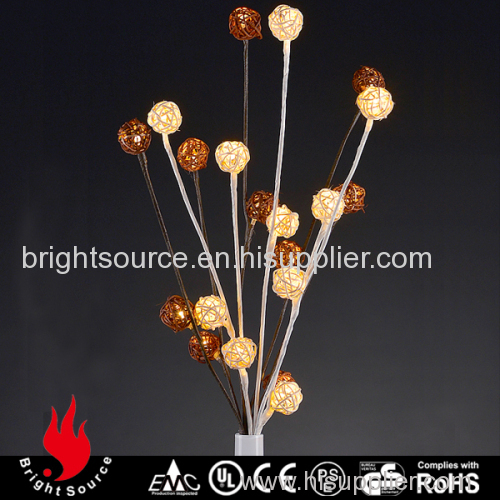 B/O-4.5V-20L Rattan Branch Led Lighting