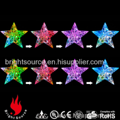 multi color led shooting star