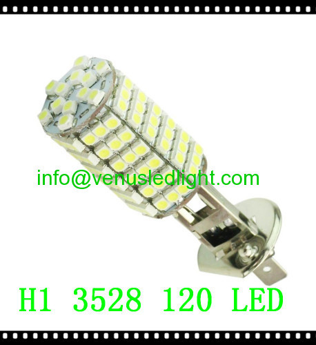 1156 BA15S H1 H3 H4 H7 H11 1157 9005 9006 3528 1210 SMD LED Fog Lamp Bulbs 120 SMD 1206 LED Auto Car Lights