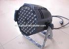 Energy-Saving Indoor RGBW LED Par Can Light , DMX512 / master LED Par Stage Light