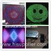 Multi Colored P15 Foldable DMX Control RGB LED Vision Curtain , Concert LED Video Cloth