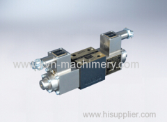 Explosion isolation electro-hydraulic directional valve